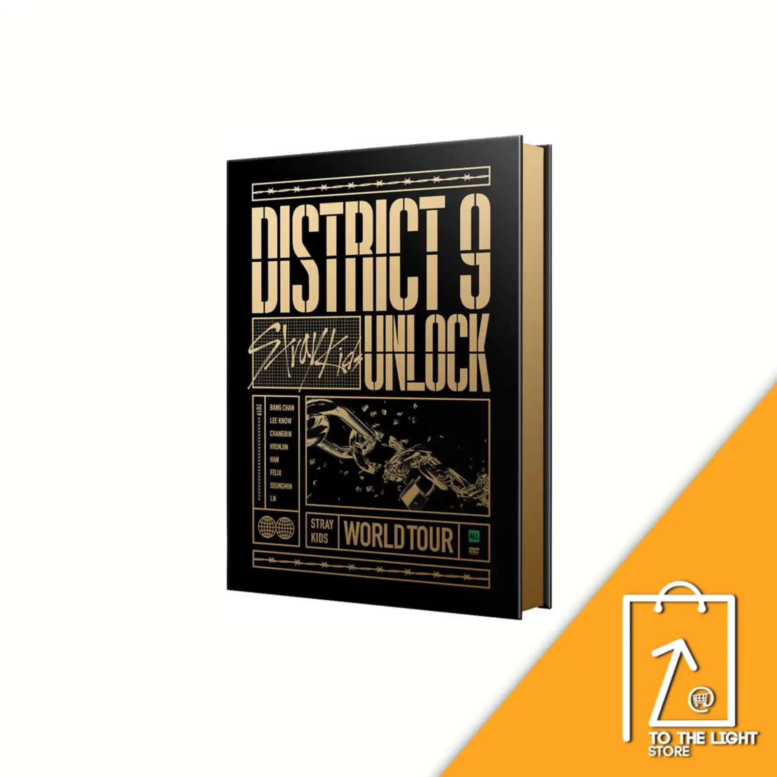Stray Kids World Tour District 9 Unlock In SEOUL DVD 2 DISC