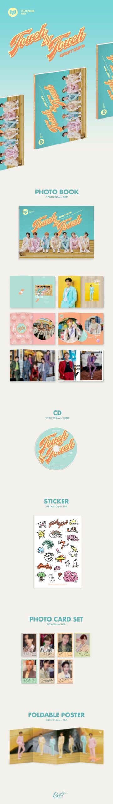 GREAT GUYS Touch by Touch Special Album AGAIN 1