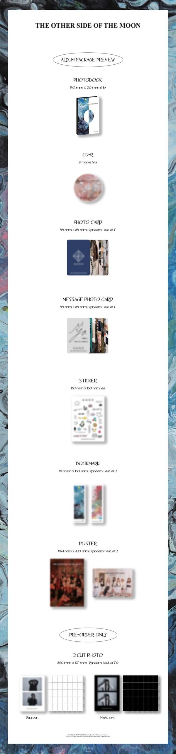5th Mini de GWSN THE OTHER SIDE OF THE MOON Poster 1