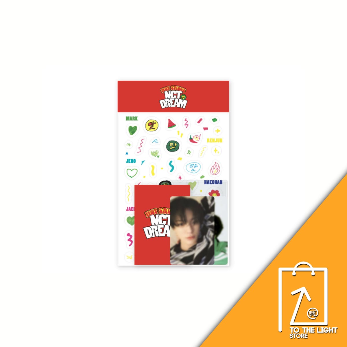 PHOTO CARD DECO SET de NCT DREAM Hot Sauce