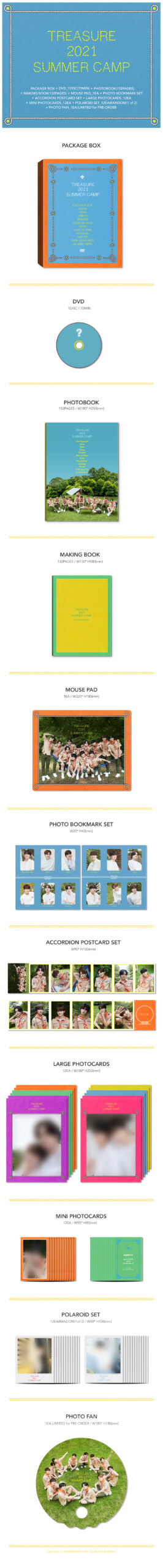 TREASURE 2021 SUMMER CAMP DVD Ver.