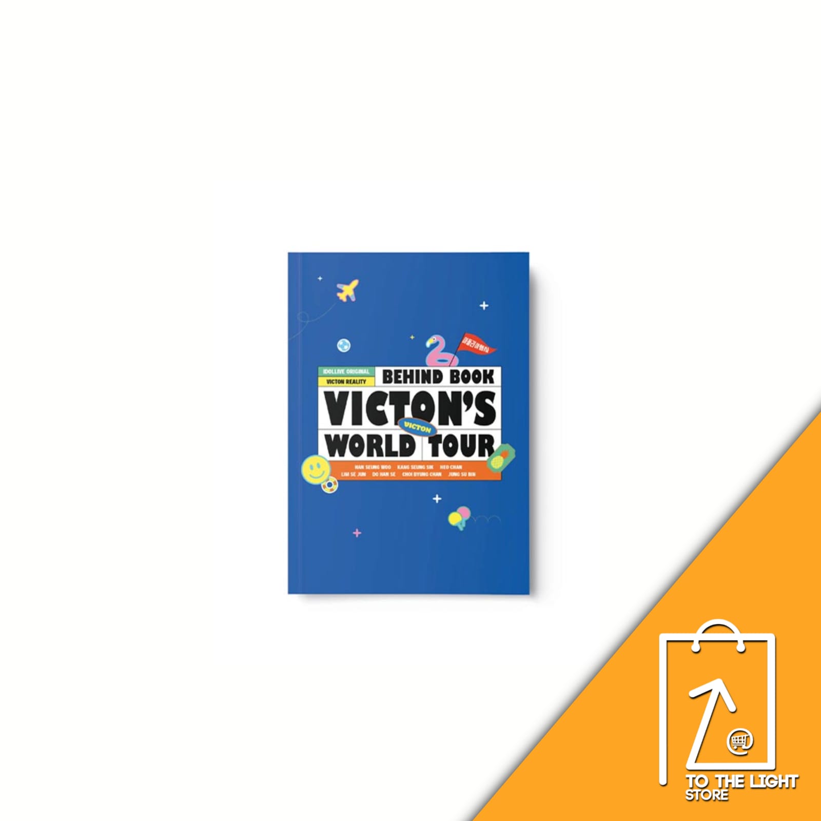 VICTON IDOLLIVE TOUR OFFICIAL MD BEHIND PHOTO BOOK