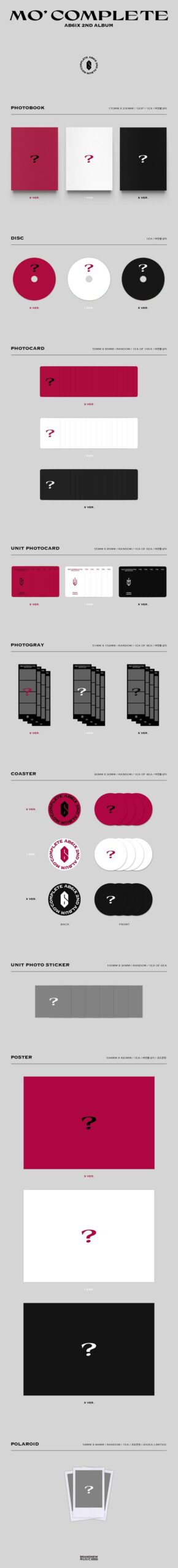 2st Album de AB6IX MO COMPLETE 1