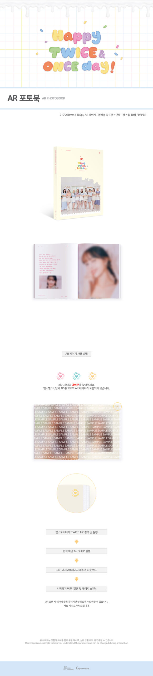 Twice 6th Anniversary AR Photobook Happy TWICE ONCE Day Limited