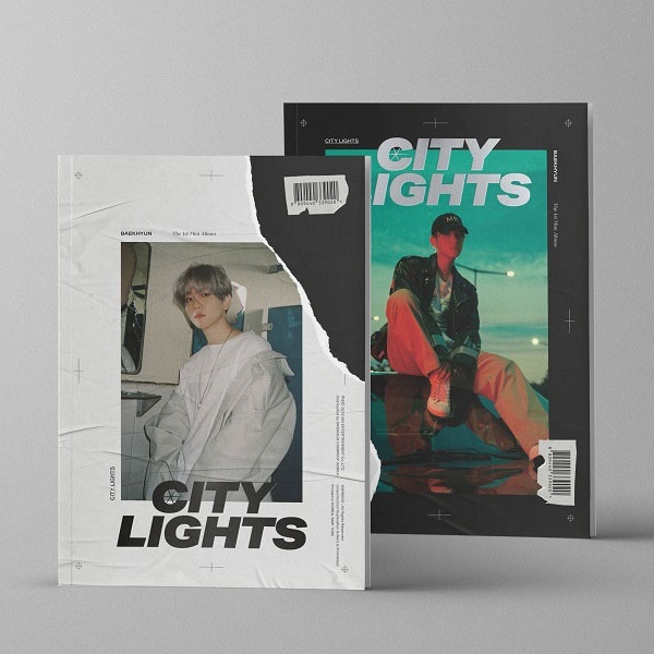 1ST Mini Album BAEK HYUN EXO City Lights Random Ver. 1