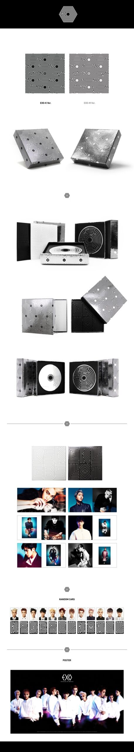 2nd Album de EXO M Overdose