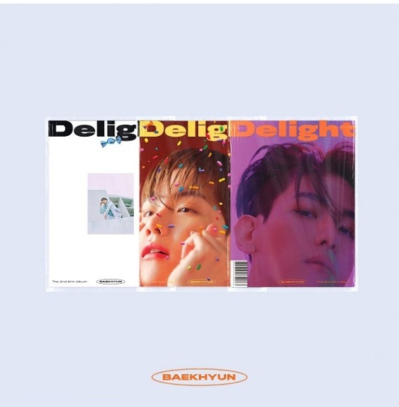 2nd Mini Album BAEK HYUN EXO Delight Random Ver.