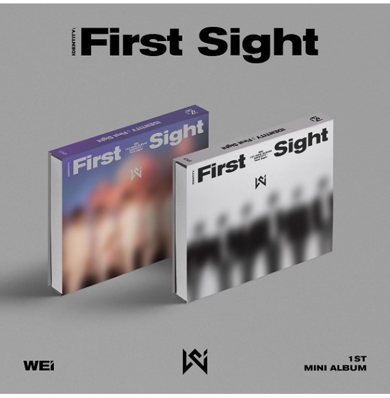 1st Mini Album de WEi IDENTITY First Sight Random Ver.