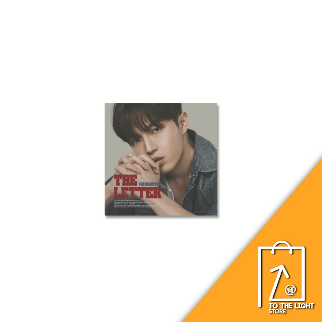 4th Mini Album de Kim Jae Hwan THE LETTER Kit Album Ver.