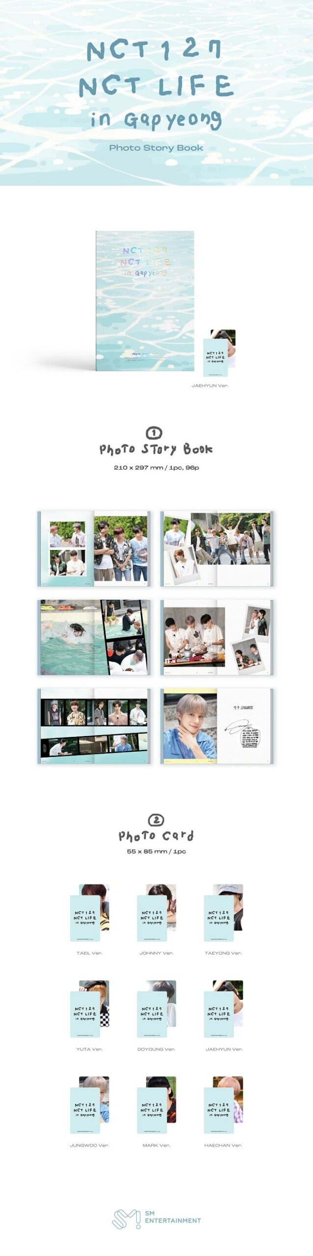 NCT 127 NCT LIFE In Gapyeong PHOTO STORY BOOK