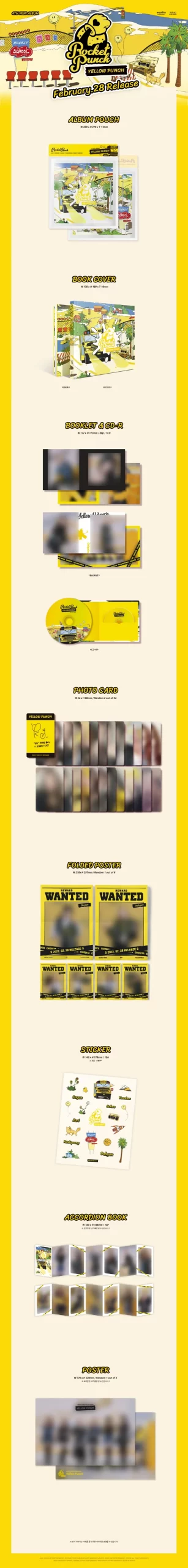 4th Mini Album de ROCKET PUNCH – YELLOW PUNCH