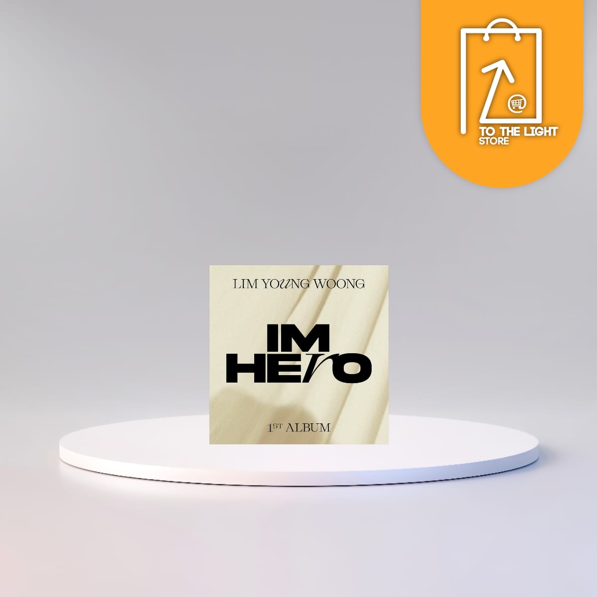 1st Album de LIM YOUNG WOONG IM HERO Digipack Ver. Random Ver.