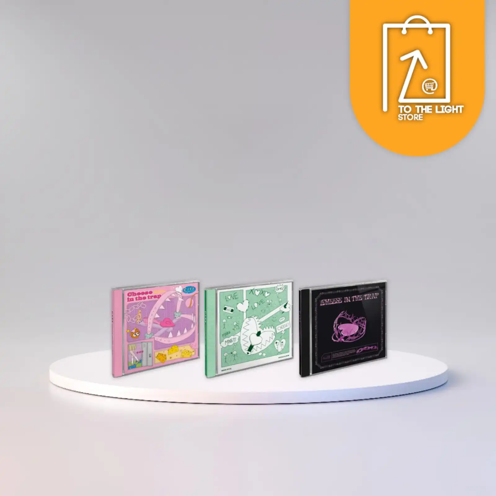 2nd Single Album de Moon Byul MAMAMOO C.I.T.TCheese In The Trap Jerry Ver. Cheese Ver. o Trap Ver.