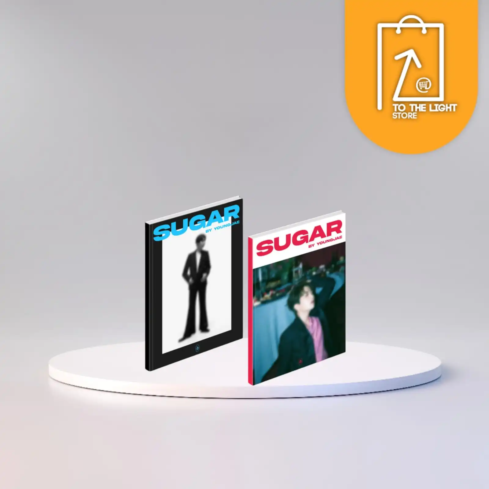 2nd Mini Album de Youngjae GOT7 SUGAR BLACK Ver. o RED Ver.