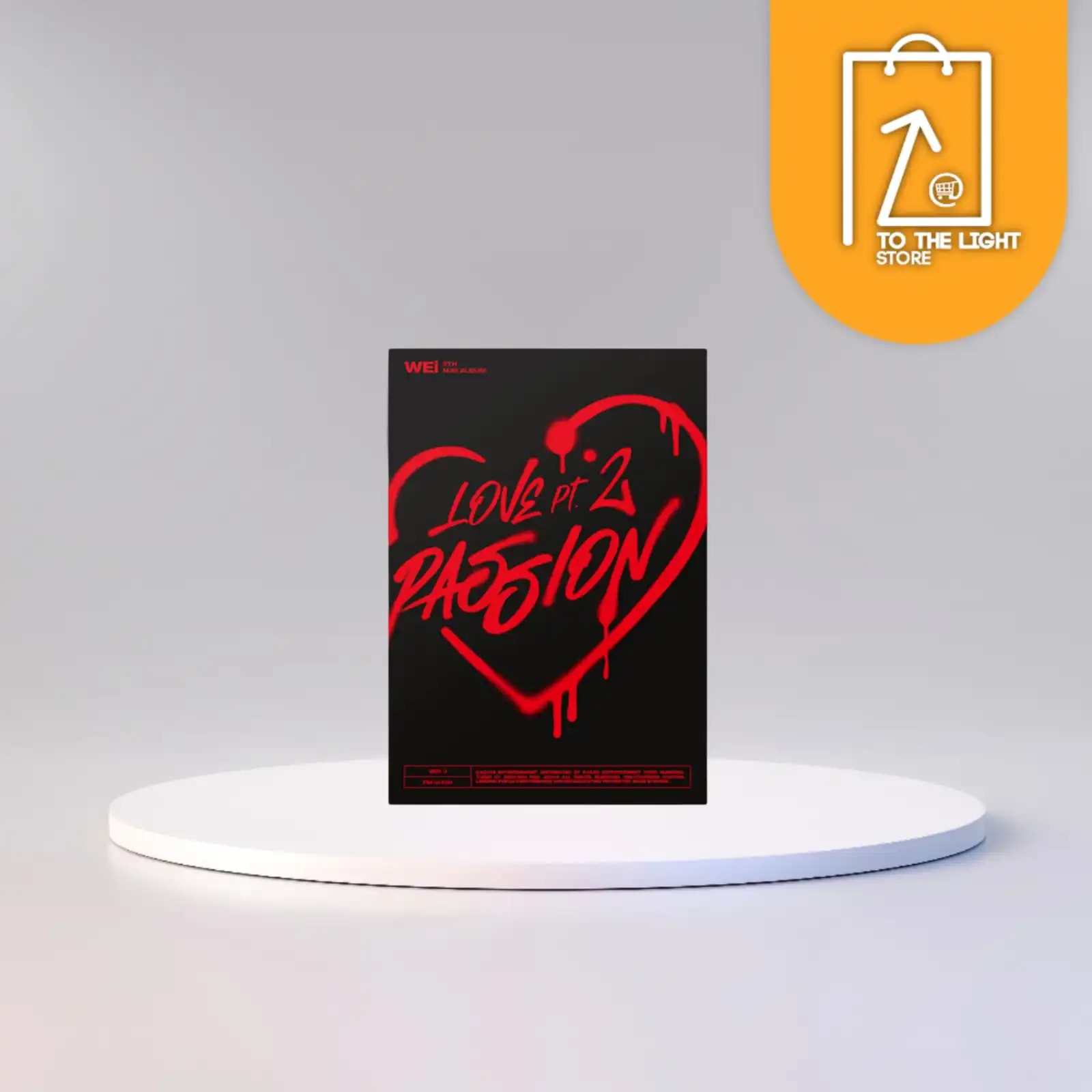 *WEi Mini Album - 5th Mini Album de WEi - Love Pt.2 : Passion (SET Ver.)*