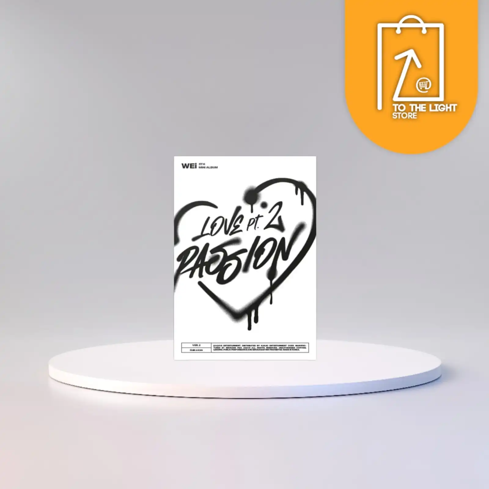 *WEi Mini Album - 5th Mini Album de WEi - Love Pt.2 : Passion (SET Ver.)*