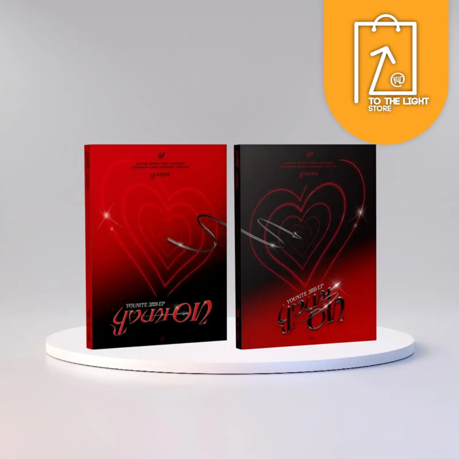 YOUNITE EP 3rd EP de YOUNITE YOUNI ON PHOTOBOOK Ver. RED ON Ver. o BLACK ON Ver.