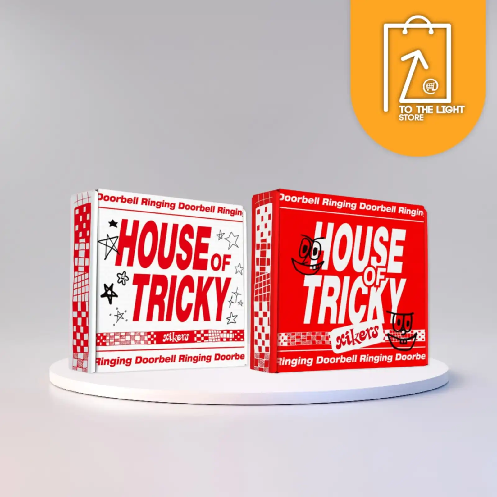 xikers 1st Mini Album HOUSE OF TRICKY Doorbell Ringing HICKET Ver. o TRICKY Ver.