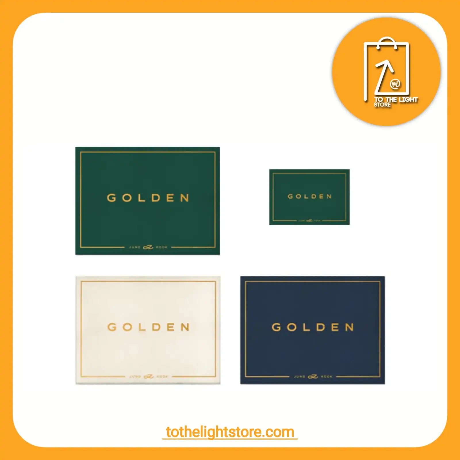 Jung Kook (BTS) – GOLDEN (SET Ver Weverse Album)